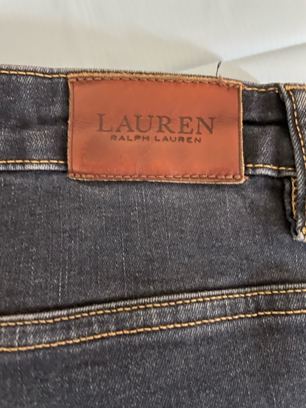 Ralph Lauren Women’s Premier Skinny Dark Blue Jeans - Picture 5 of 5